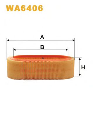 WIX FILTERS wa6406 -  Воздушный фильтр